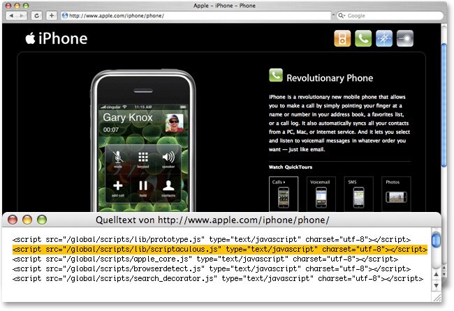 script.aculo.us on Apple.com